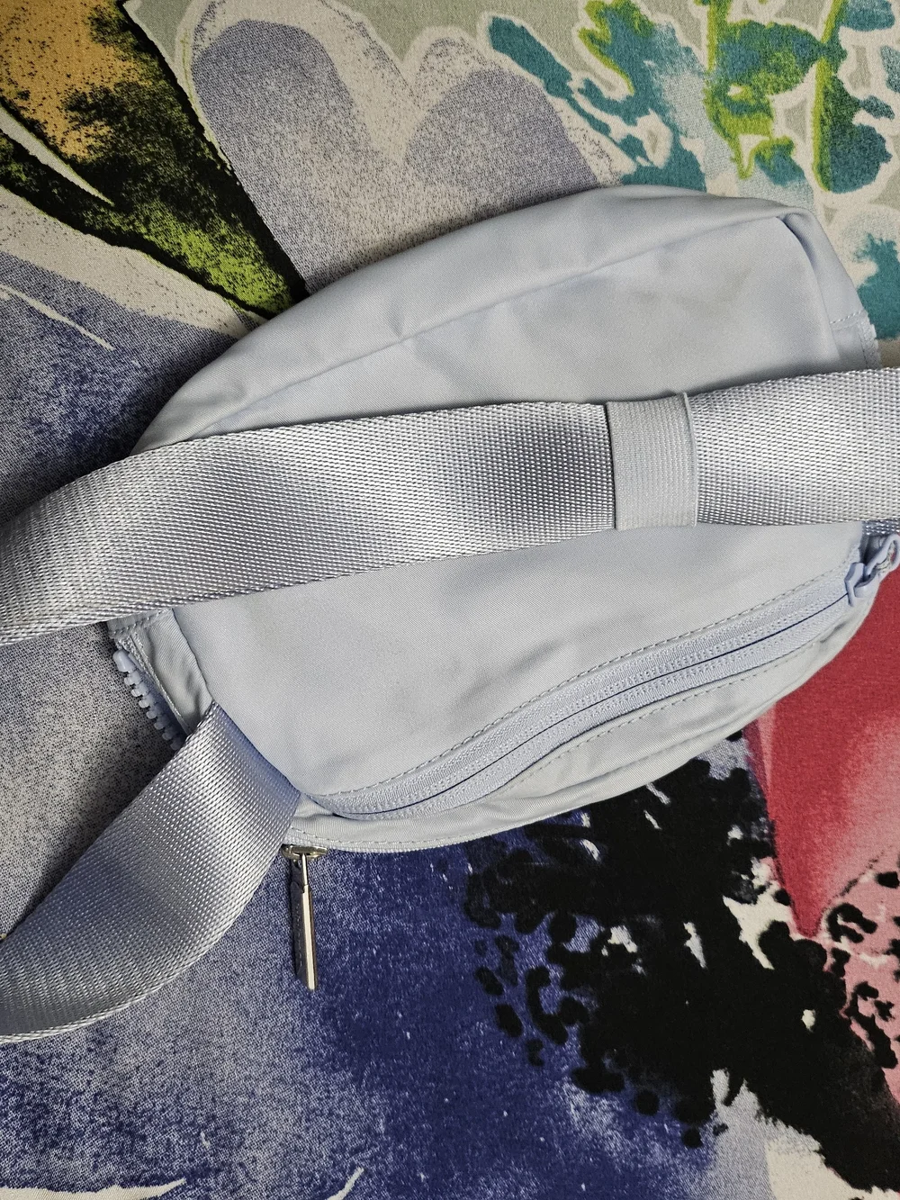 lululemon Powder Blue Mesh Interior Belt Bag